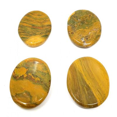 Worry Stone - Ocean Jasper, SKU U00-22-WOST-22-1, UPC 700317382270