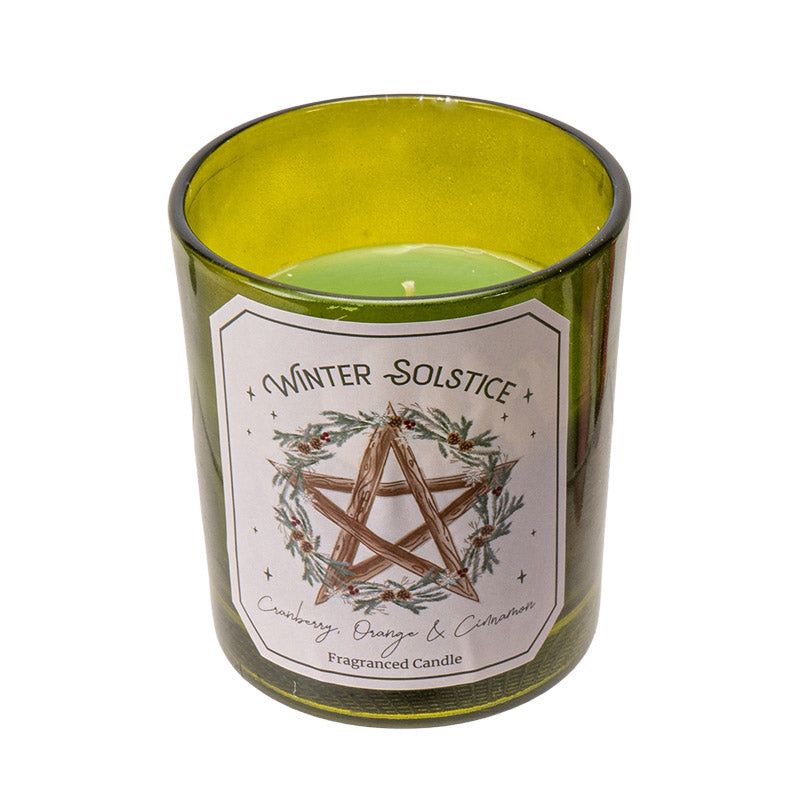 Winter Solstice Cranberry, Orange &amp; Cinnamon Candle, SKU PG-15452, UPC 700317355816