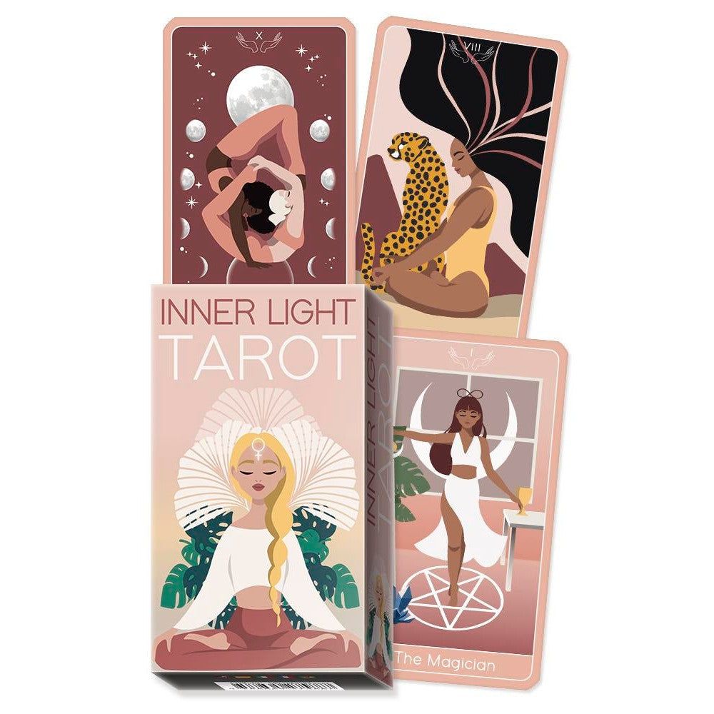 Inner Light Tarot Deck by Serena Borsella, SKU LW2123, UPC 700317313205