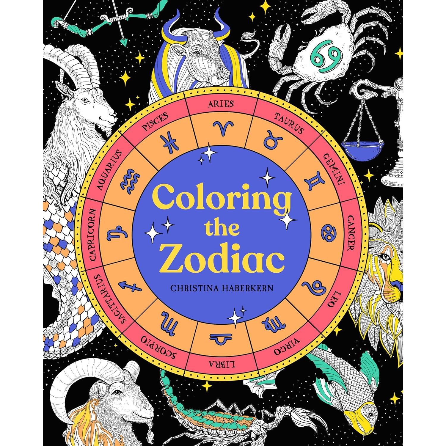 Coloring the Zodiac by Christina Haberkern, SKU PH-499, UPC 700317357438