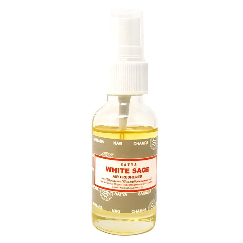 30 ml Satya Air Freshener - White Sage, SKU I08-WSAF, UPC 700317377818