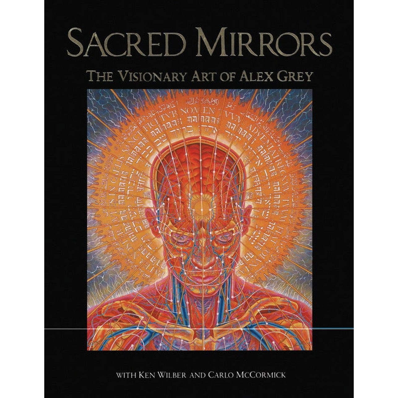 Sacred Mirrors (Hardcover) by Alex Grey, SKU SS-460, UPC 700317413943