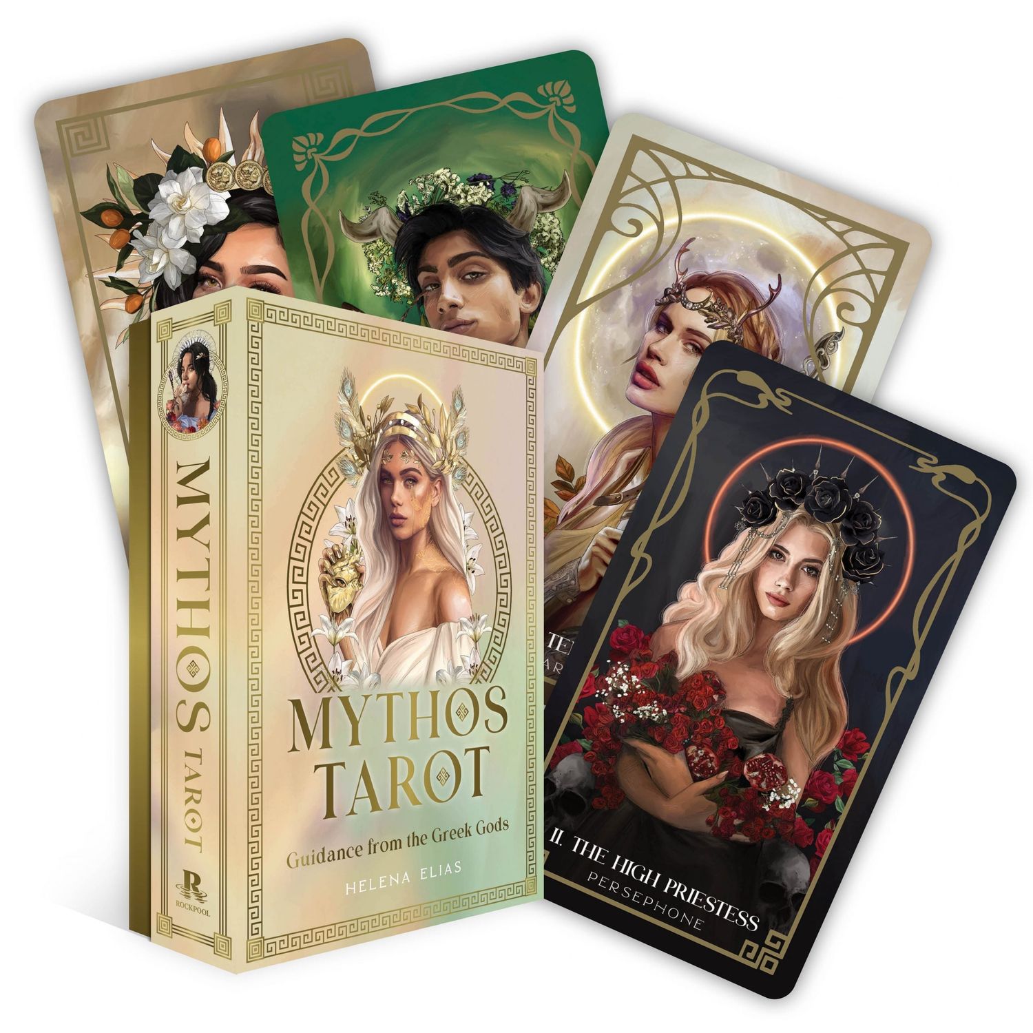 Mythos Tarot by Helena Elias, SKU RP-133, UPC 700317310532