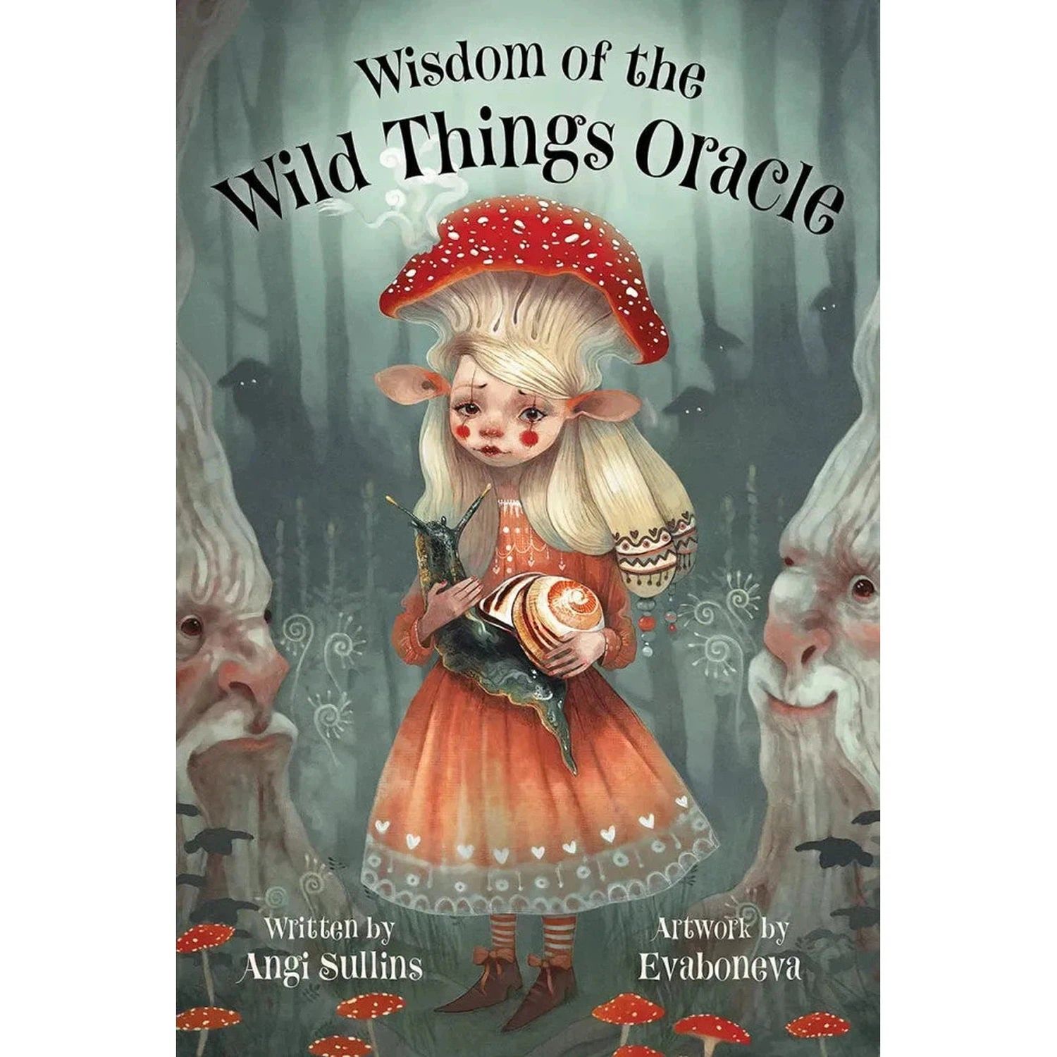 Wisdom of the Wild Things Oracle by Angi Sullins, Evaboneva, SKU UG-WWTH45, UPC 700317356165
