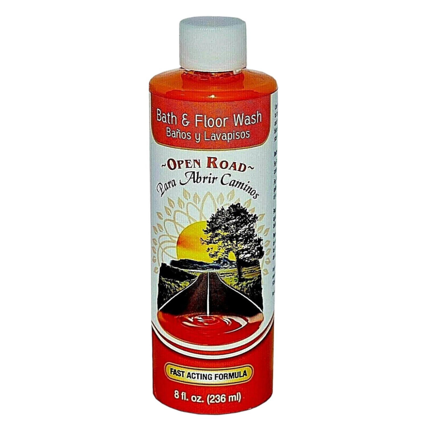8 oz Aura Bath &amp; Floor Wash - Open Road (Para Abrir Caminos), SKU RM-488755, UPC 700317365648