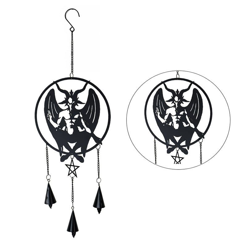 21.5&quot; Baphomet Hanging Decoration, SKU PG-15872, UPC 700317391821