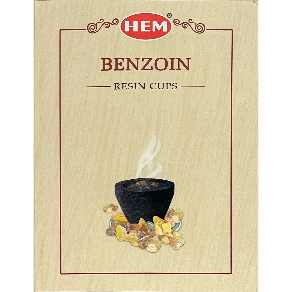 Hem Resin Cups - Benzoin (Pack of 10), SKU KH-73362, UPC 700317125044