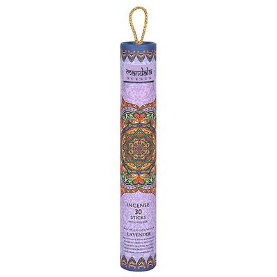 Mandala Incense Sticks with Holder - Lavender (30 Sticks), SKU PG-14860-L, UPC 700317036067