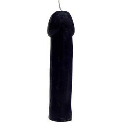 3&quot; Genital / Male Gender Penis Ritual Candle - Black, SKU WP-78075-01, UPC 6016015053058