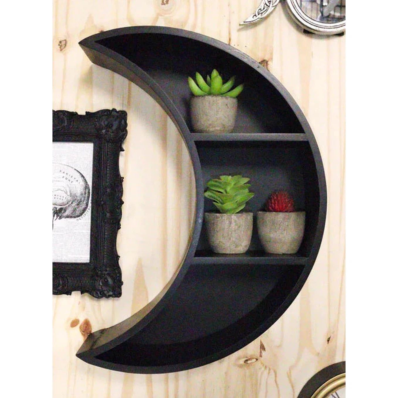16.5&quot; Crescent Moon Shelf, SKU PG-13844, UPC 700317059561