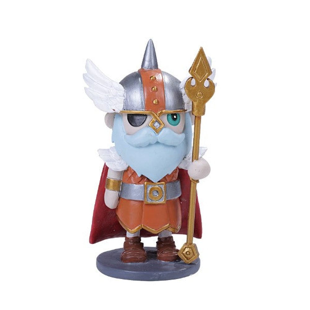4.13&quot; Norsies Statue - Odin, SKU PG-13191, UPC 700317075714