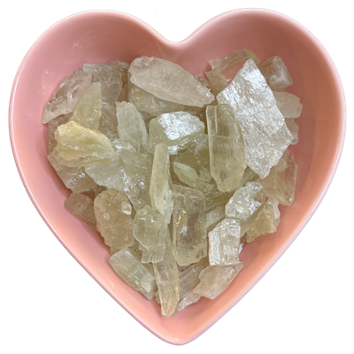 Hiddenite Rough Stone Natural Gemstone - One Stone, SKU TR-24, UPC 6016021583563
