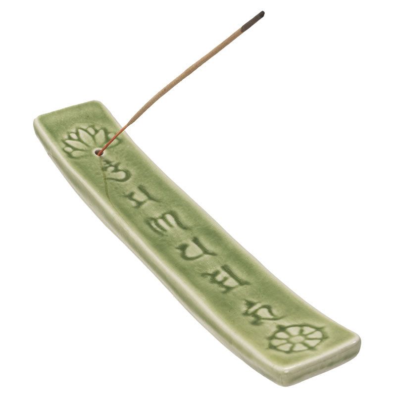8&quot; Ceramic Stick Incense Holder - Chakra, SKU PG-15174, UPC 700317071433