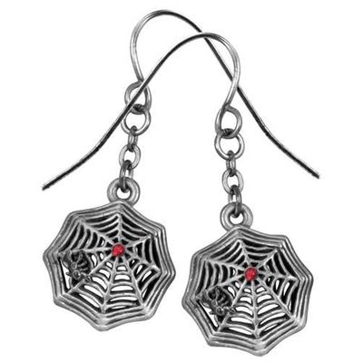 Spider Web Earrings, SKU PG-Y2907, UPC 6016002230271