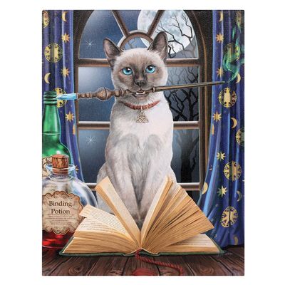 9.8&quot; Lisa Parker Canvas Print - Hocus Pocus Cat, SKU PG-14274, UPC 700317299516