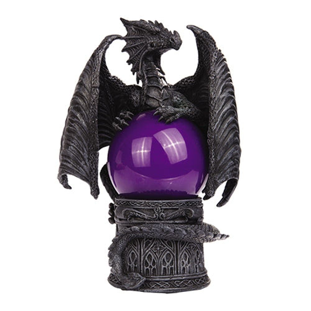 10&quot; Dragon Storm Ball Statue, SKU PG-9735, UPC 700317073185