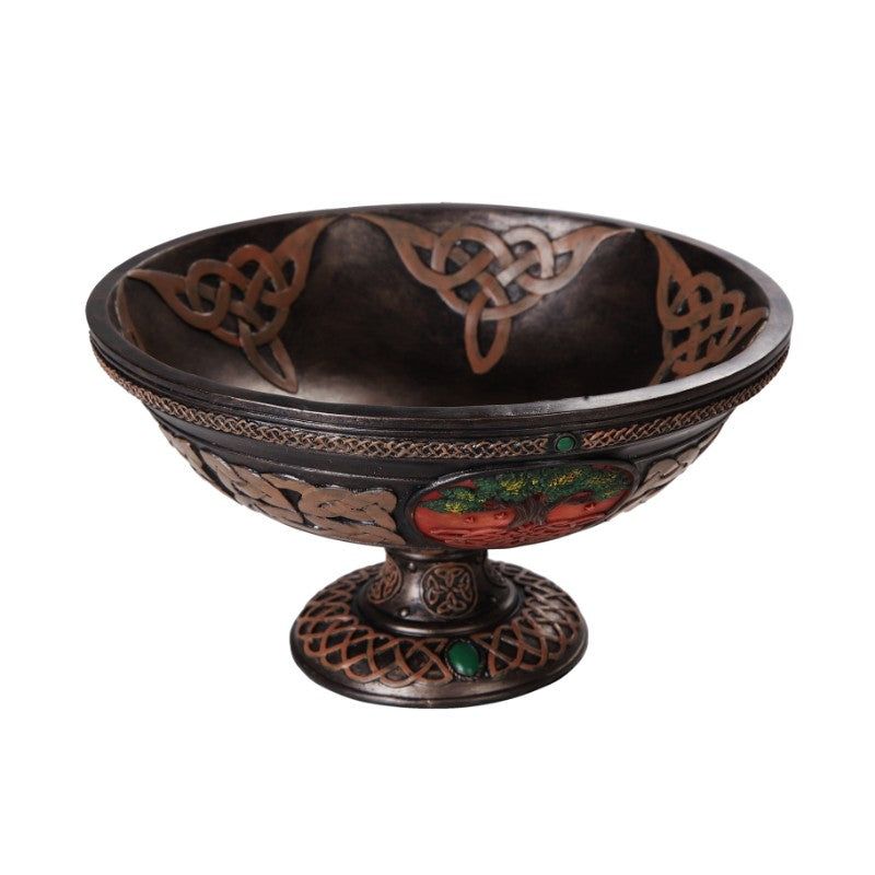 8.5&quot; Tree of Life Offering Bowl, SKU PG-12244, UPC 700317059431