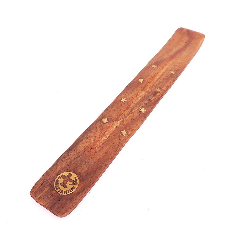 10&quot; Wood Incense Holder - Astrology - Sagittarius, SKU ER3A-SA, UPC 700317021872