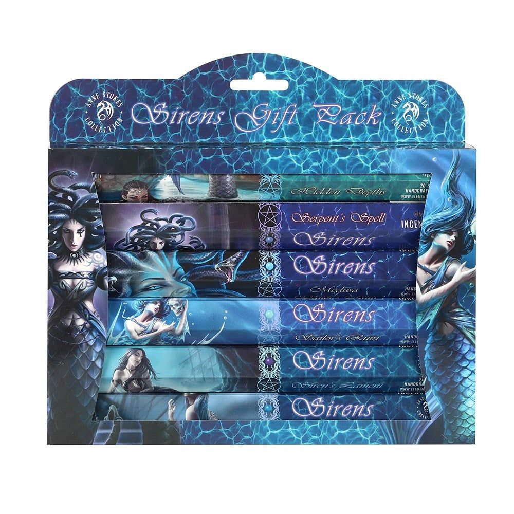Anne Stokes Incense Stick Gift Pack - Siren Series (Pack of 6), SKU PG-14578, UPC 700317027256
