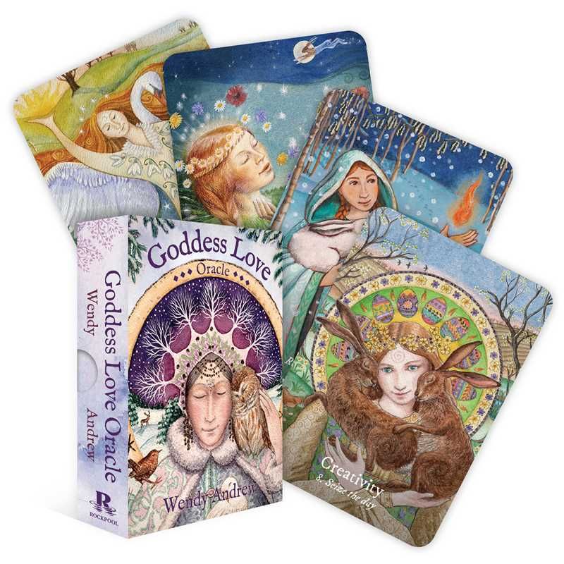 Goddess Love Oracle by Wendy Andrew, SKU RP-87, UPC 6016005337359