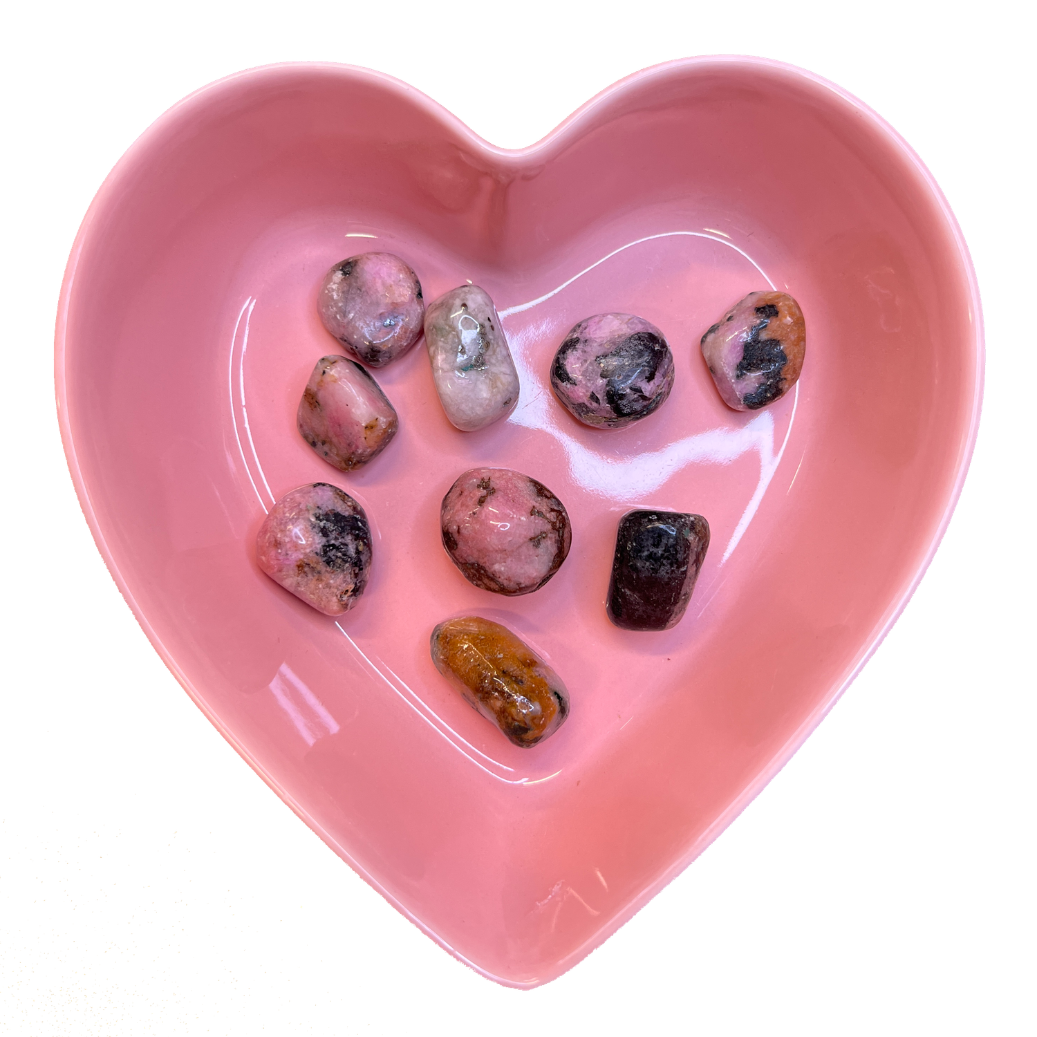 Cobaltian Calcite Tumbled Stone Natural Gemstone - One Stone, SKU TR-127, UPC 6016045326306
