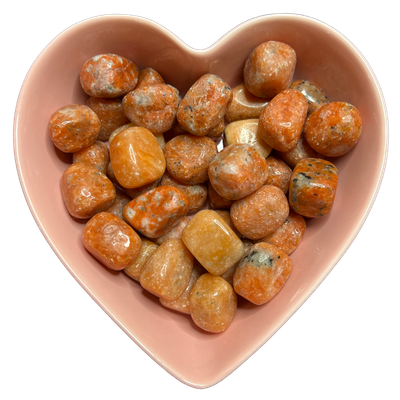 Orchid Calcite Tumbled Stone Natural Gemstone - One Stone, SKU TR-53, UPC 6016001792770
