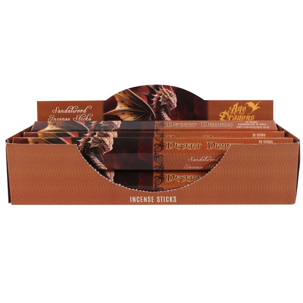 Elements Incense Sticks Display - Desert Dragon (6 Packs of 20 Sticks), SKU PG-13814, UPC 700317070…