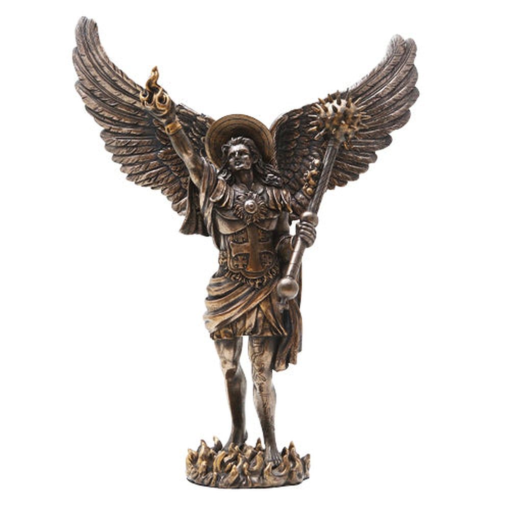 10&quot; Archangel Statue - Uriel, SKU PG-8835, UPC 700317110002