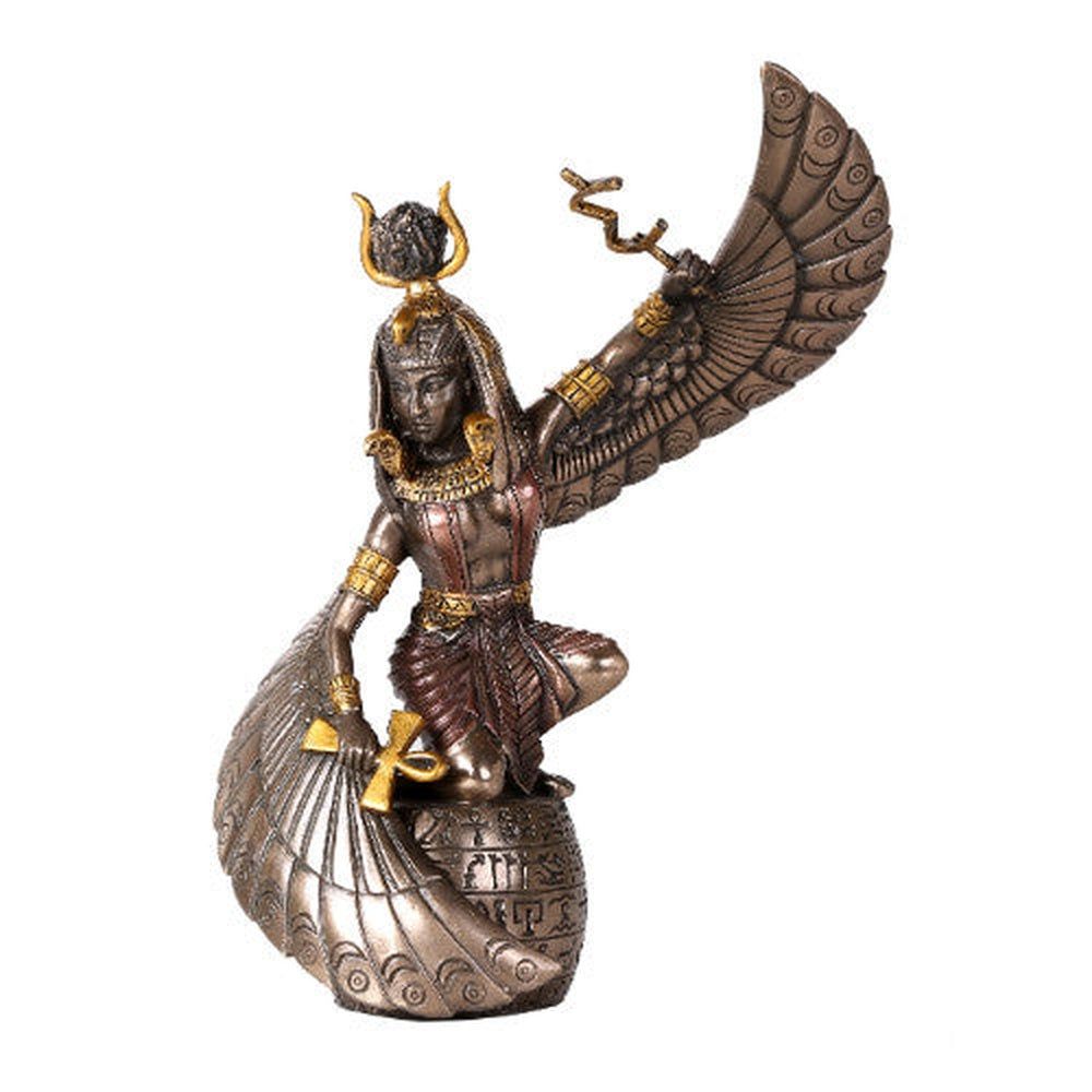 9.5&quot; Isis Statue (Bronze), SKU PG-11813, UPC 700317292098