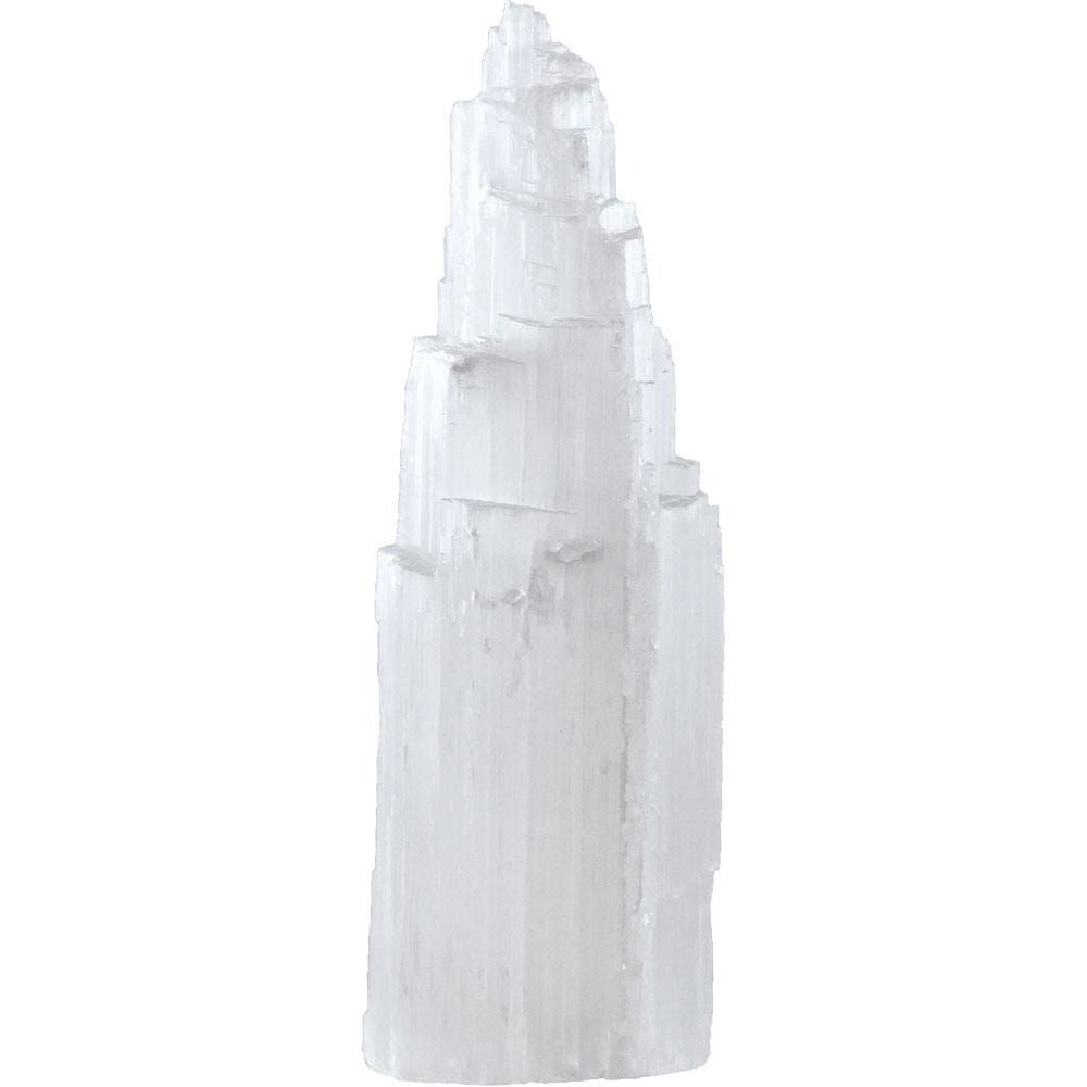 8&quot; Selenite Iceberg Rough Stone Specimen, SKU SELTW-20, UPC 700317021995