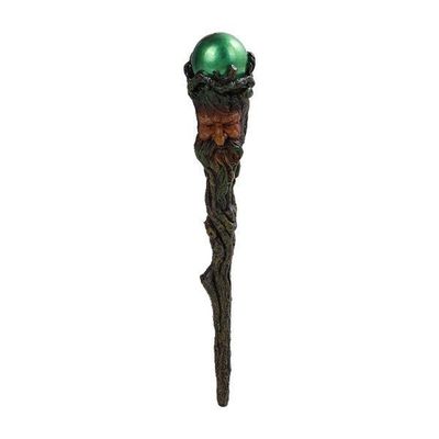 9.5&quot; Mystical Wand - Greenman, SKU PG-13049, UPC