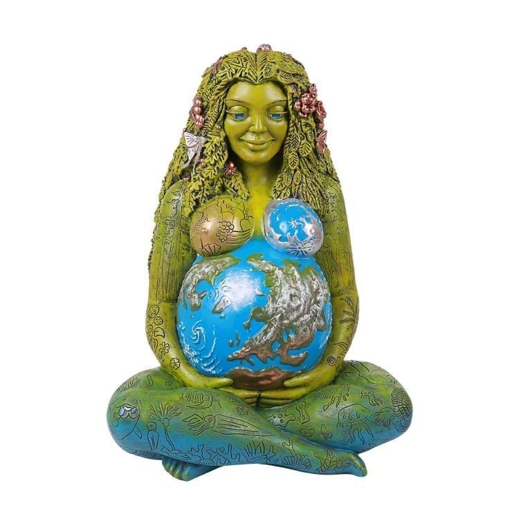 24&quot; Millennial Gaia Figurine Statue by Oberon Zell, SKU PG-13698, UPC