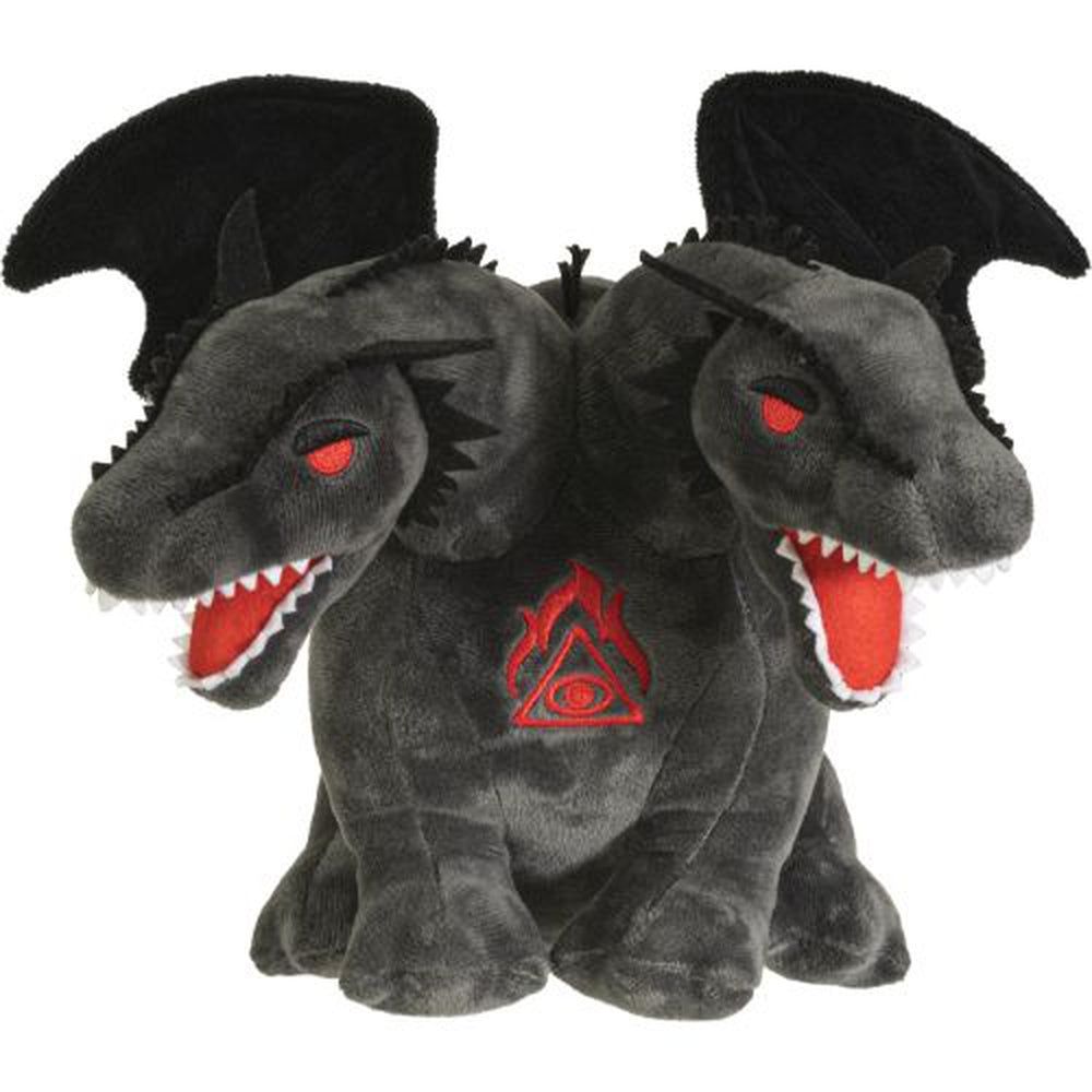 15.5&quot; Double Headed Dragon Plush Doll, SKU PG-13922, UPC 700317070948