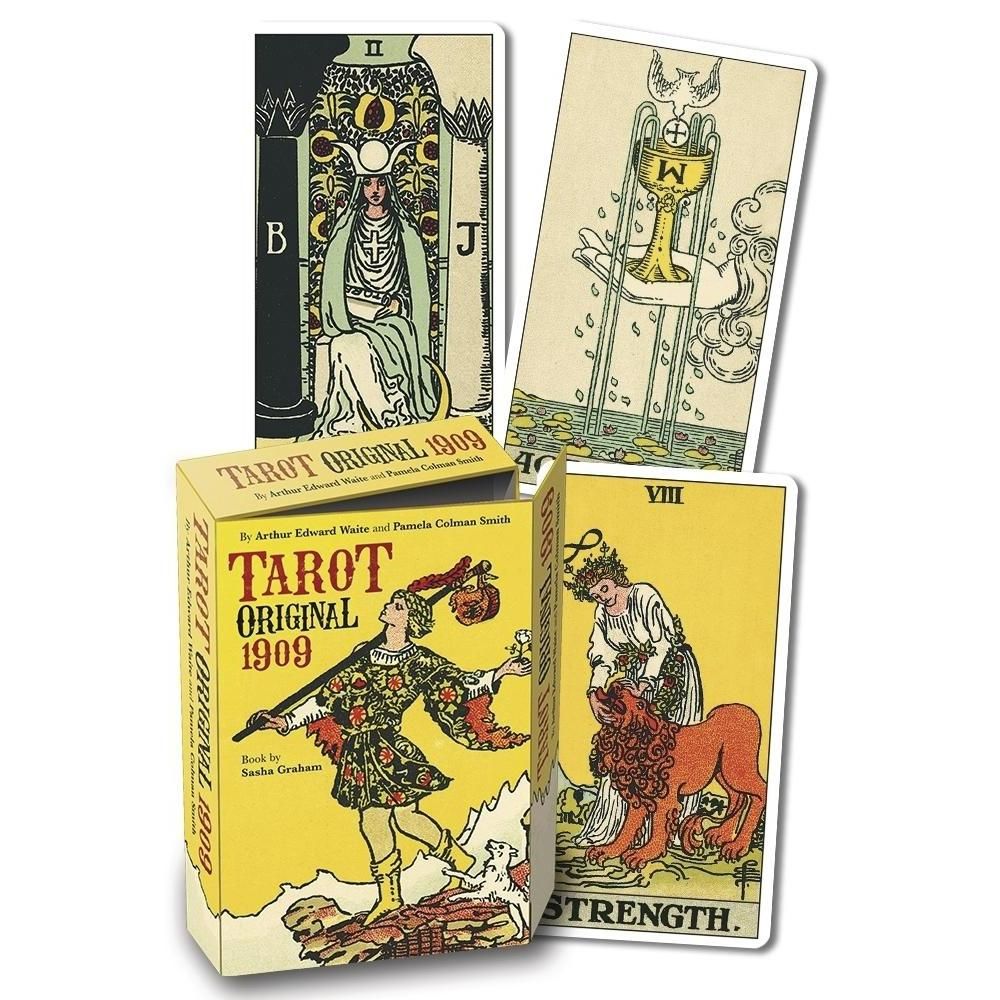 Tarot Original 1909 Kit by Arthur Edward Waite, Pamela Colman Smith, Sasha Graham, SKU LW41, UPC 60…
