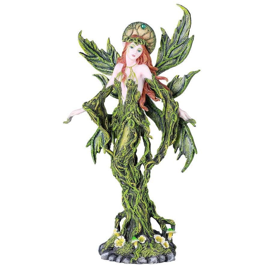 12.4&quot; Fairy Statue - Forest Fairy, SKU PG-13412, UPC 700317029687