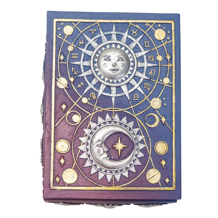 5.5&quot; Astrology Display Tarot Box, SKU PG-15138, UPC 700317077800