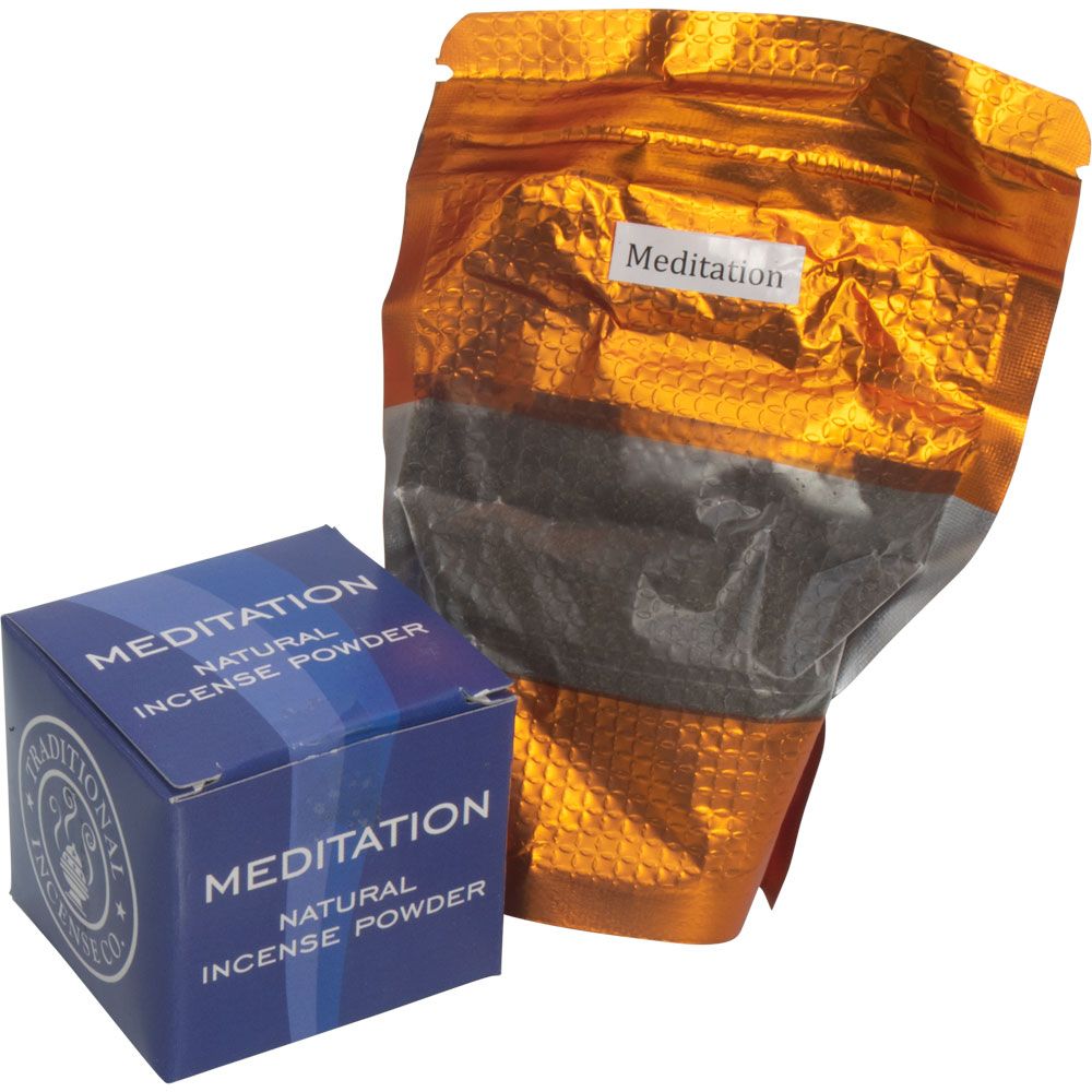 Traditional Incense Company - Meditation (20 gram Powder), SKU KH-72851-D4, UPC 700317122050