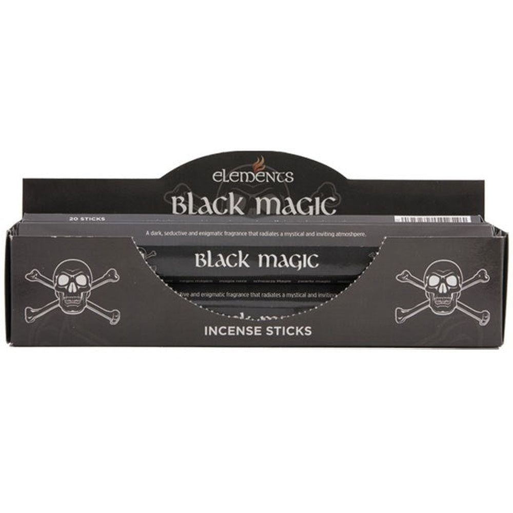 Elements Incense Sticks Display - Black Magic (6 Packs of 20 Sticks), SKU PG-14270, UPC 700317070382