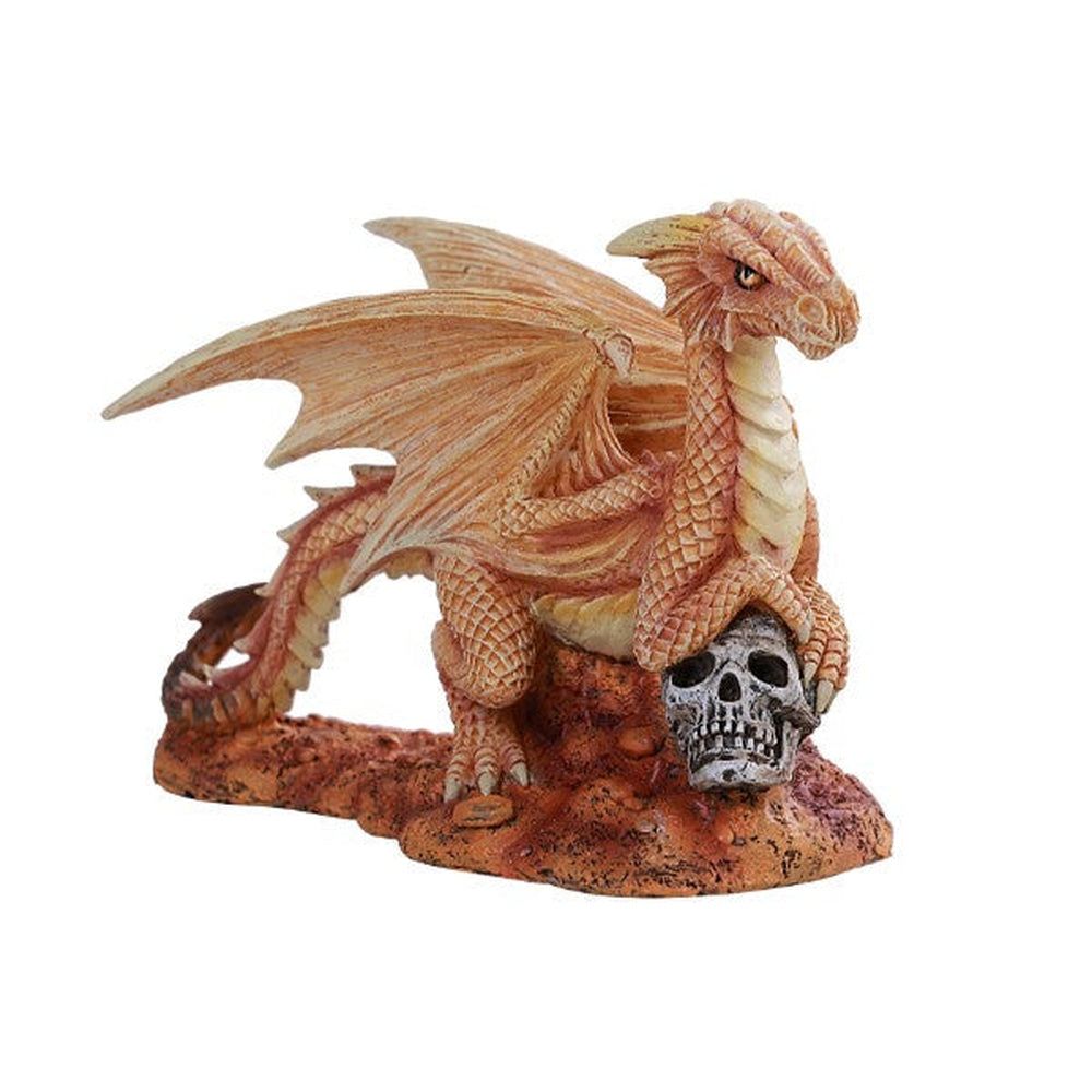5&quot; Anne Stokes Dragon Statue - Desert Dragon Wyrmling, SKU PG-13104, UPC 700317036548