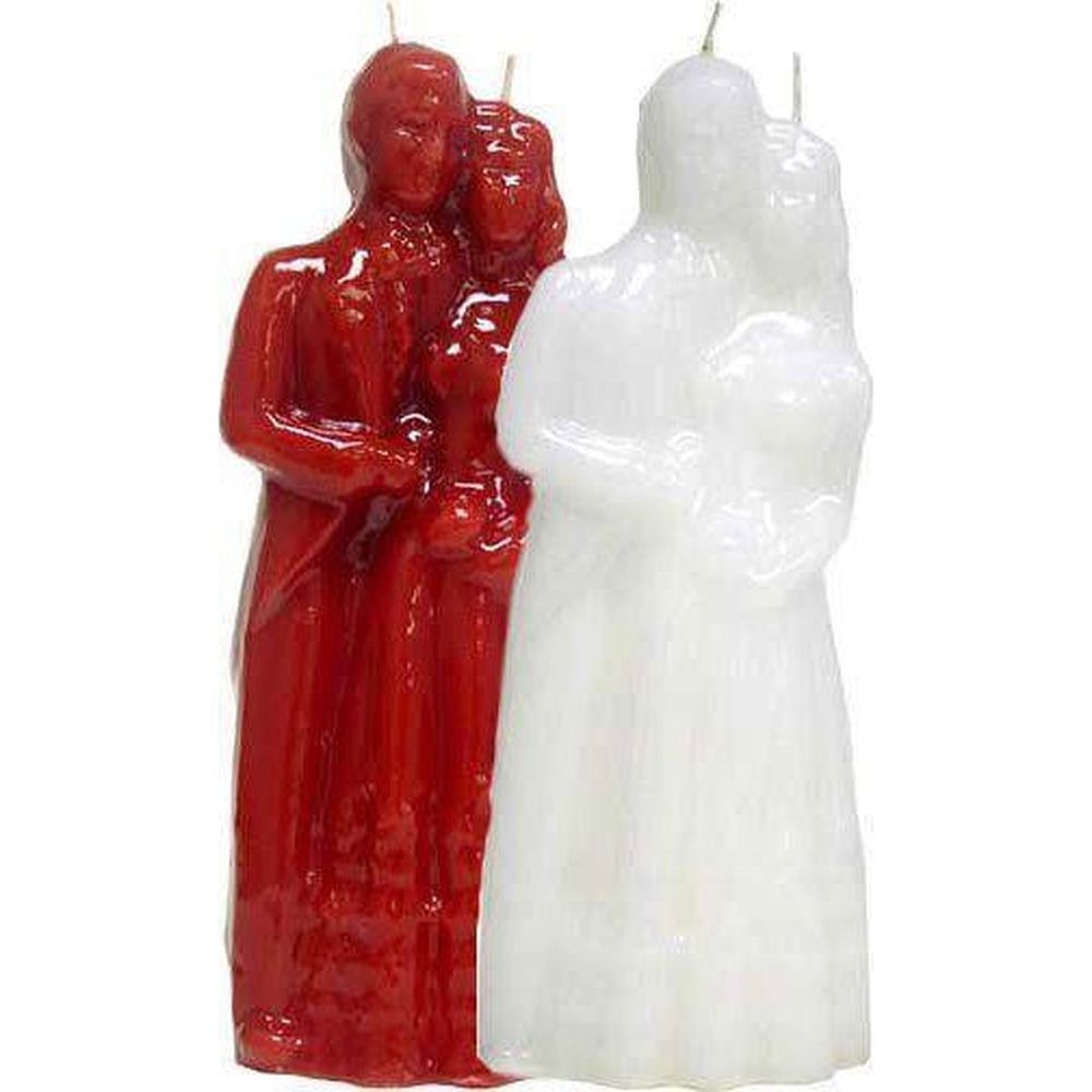 10&quot; Ritual Marriage Candle - Red, SKU RM-10947, UPC 6016011013094