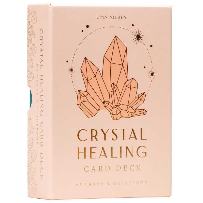 Crystal Healing Card Deck by Uma Silbey, SKU SS-83, UPC 700317074922