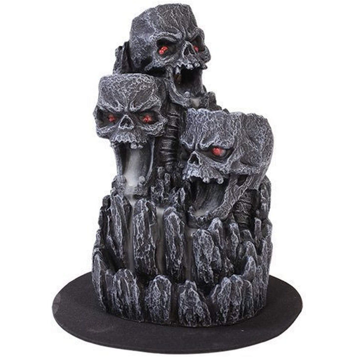7&quot; Skull Mountain Backflow Incense Burner, SKU PG-10898, UPC 700317032762