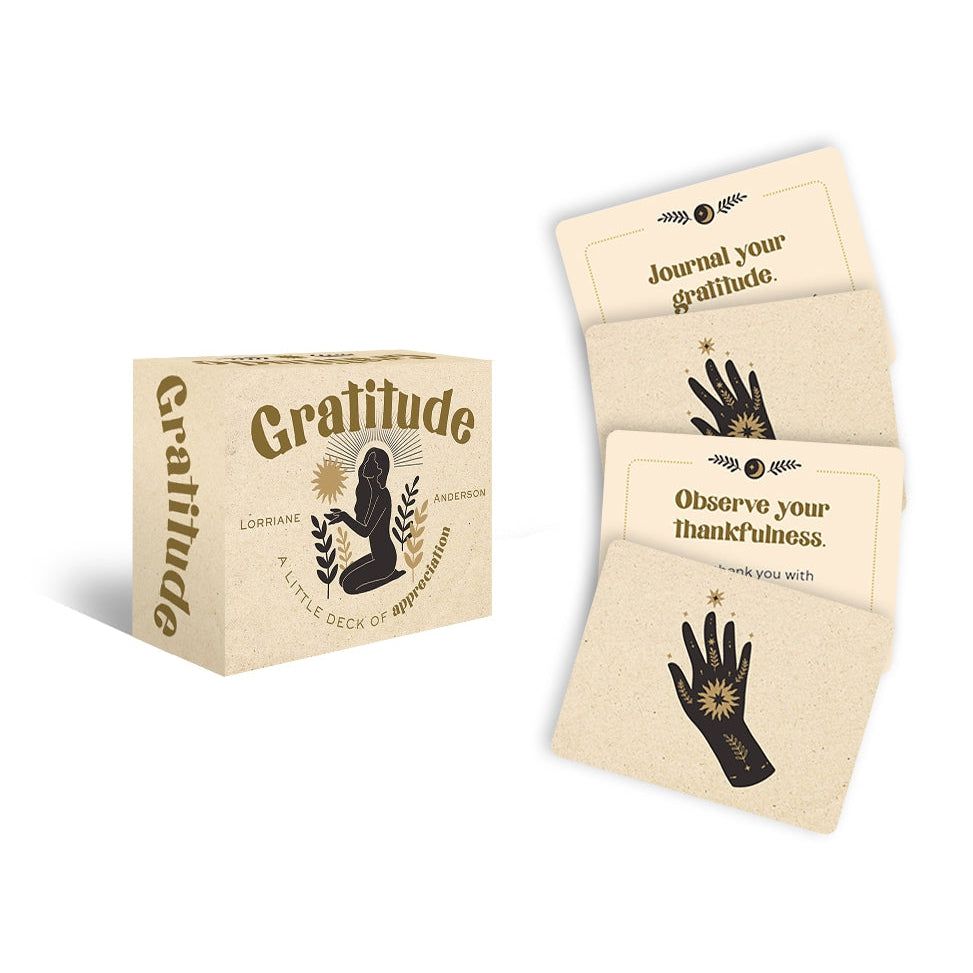 Gratitude: A Little Deck of Appreciation Mini Cards by Lorriane Anderson, SKU RP-90, UPC 7003170674…