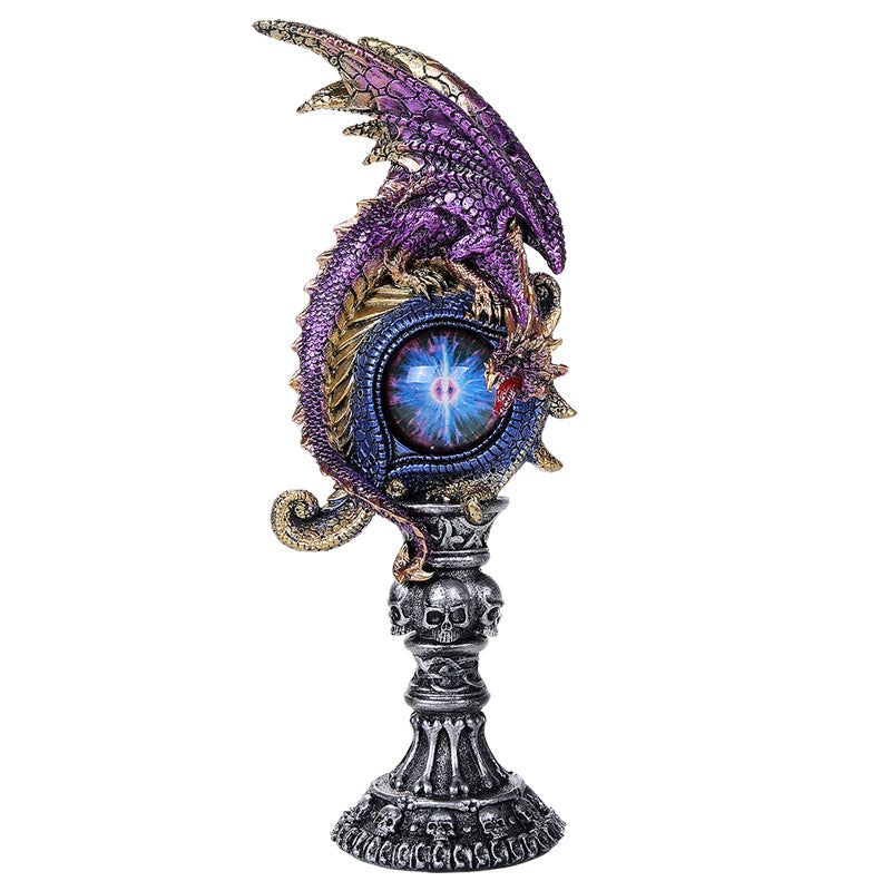 10&quot; Dragon Eye Tower Statue, SKU PG-12389, UPC 700317118381