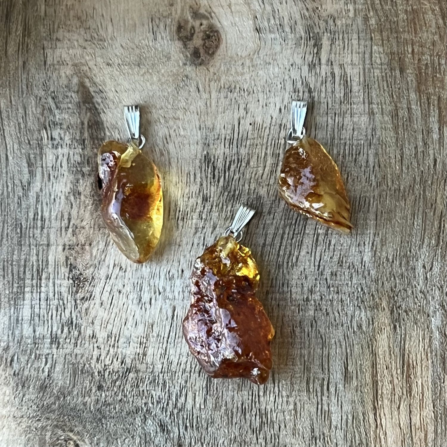 Rough Amber Pendant, SKU 30240105, UPC 700317056379