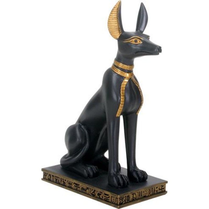 9.25&quot; Sitting Anubis Statue, SKU PG-Y9235, UPC 700317292142