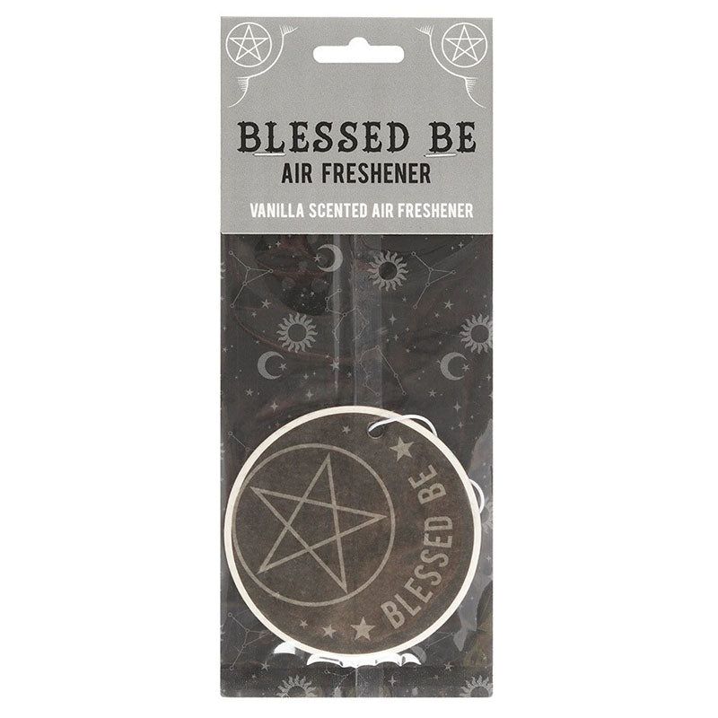Hanging Air Freshener - Blessed Be (Vanilla Scented), SKU PG-14834, UPC 700317015307