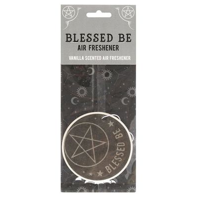 Hanging Air Freshener - Blessed Be (Vanilla Scented), SKU PG-14834, UPC 700317015307