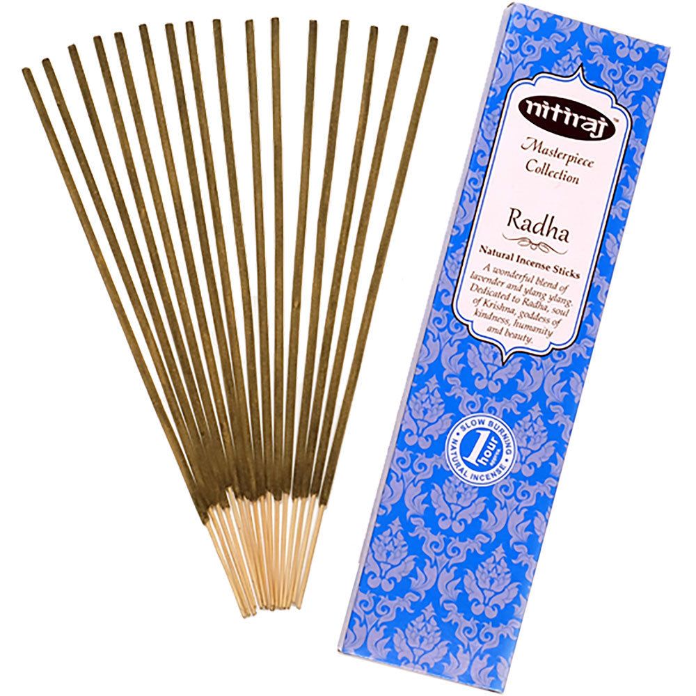 Nitiraj Masterpiece Incense 25 gram - Radha (Pack of 6), SKU KH-72934, UPC 700317121688