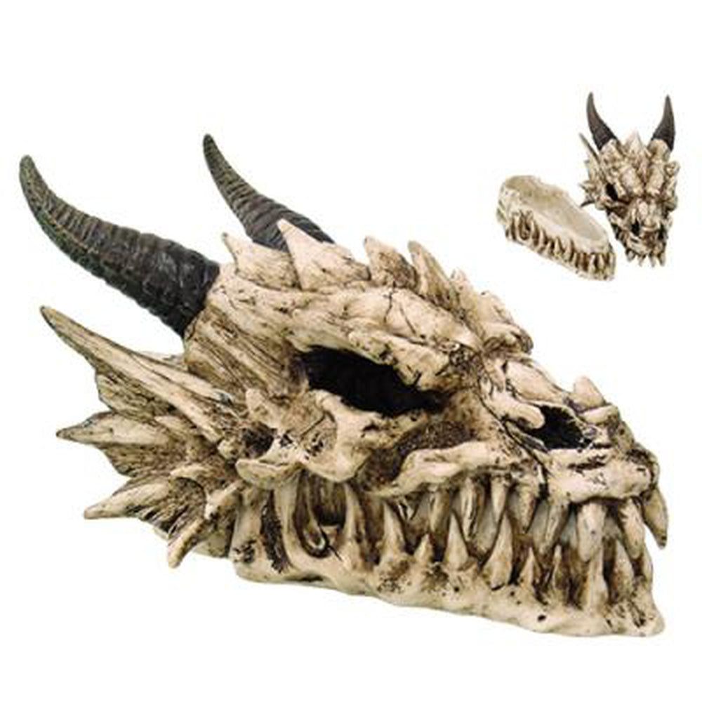 8.8&quot; Dragon Skull Display Box, SKU PG-8267, UPC 700317072799